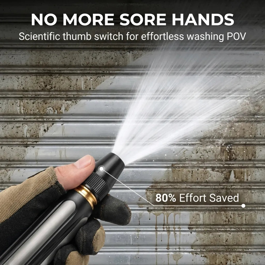 🚗LAST DAY 50% OFF EaseHub®✨Powerful High-Pressure Nozzle: Home & Car Sprayer