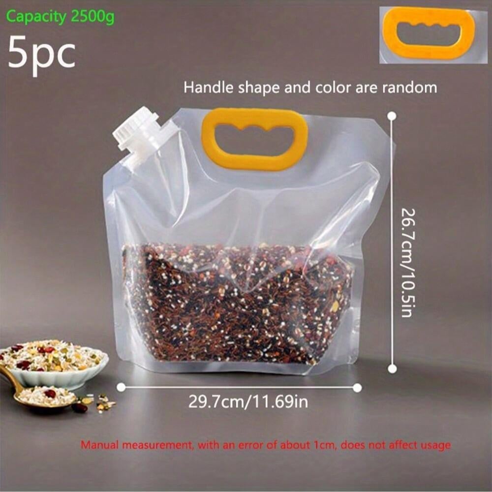 💕🌾WYVCK® Airtight Grain Storage Bags with Handle