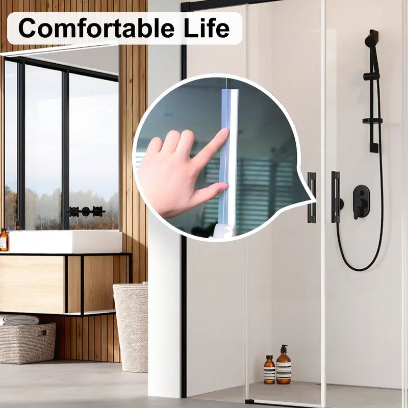 GFOUK® 16.4Ft Door Weather Stripping | Adhesive Draft Stopper Seal Strip for Doors, Windows & Shower Doors