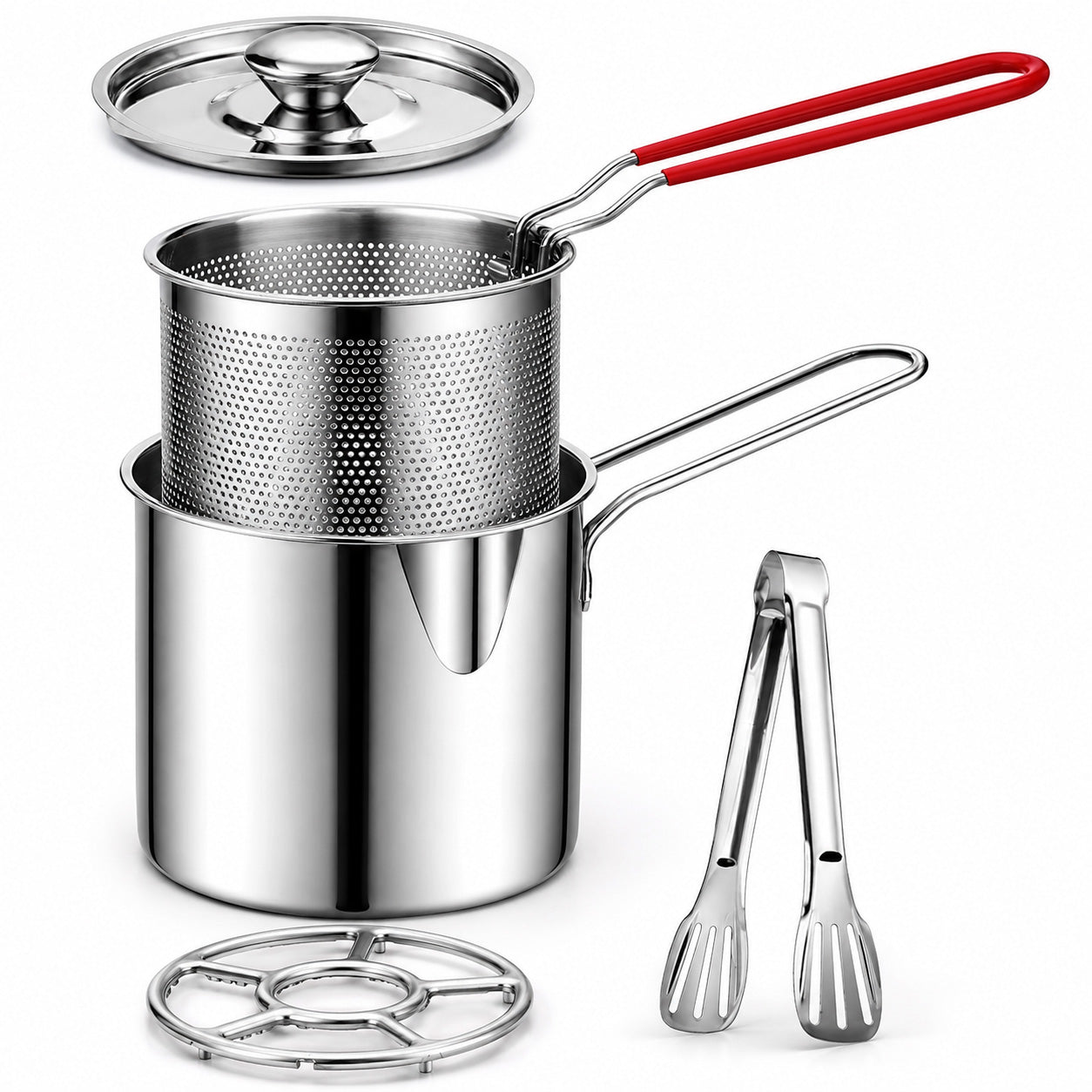 🔥 HOT SALE 40% OFF  BVJ®  Mini Deep Fryer Set