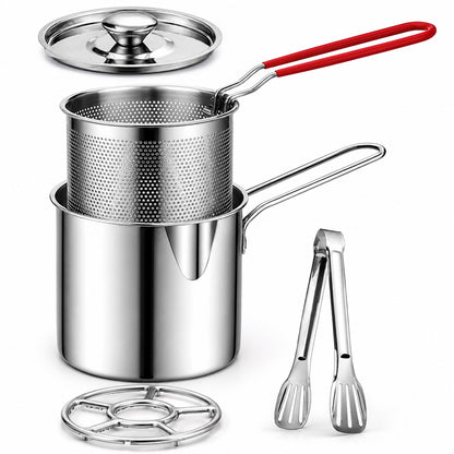 🔥 HOT SALE 40% OFF  BVJ®  Mini Deep Fryer Set
