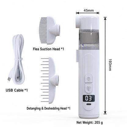 🔥 JUST LAUNCHED 40%OFF  Billhol® 2-in-1 Electric Pet Grooming Comb-Bring Out the Best in Your Pet!❤️
