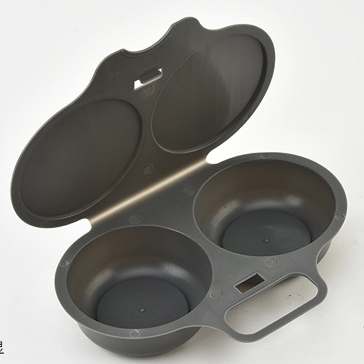 🥳2026 HOT SALE🥳💞50K+ SOLD! 🥗🎁 BUY 1 GET 1 FREE! BVJ® Microwave Egg Poacher –  Dual‑cavity, non‑stick & easy clean. Healthier than frying 🏠✅