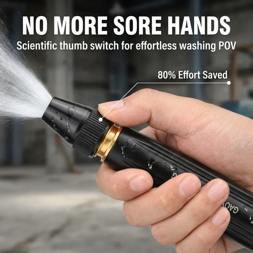 🚗LAST DAY 50% OFF EaseHub®✨Powerful High-Pressure Nozzle: Home & Car Sprayer