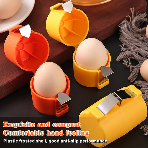 🔥Limited-time 😮‍💨 Buy 1 Get 1 Free ！！！🍳 GFOUK® Quick Egg Cracker Tool – Open Hundreds Of Eggs Faster & Cleaner 🔥