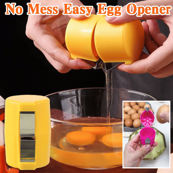 🔥Limited-time 😮‍💨 Buy 1 Get 1 Free ！！！🍳 GFOUK® Quick Egg Cracker Tool – Open Hundreds Of Eggs Faster & Cleaner 🔥