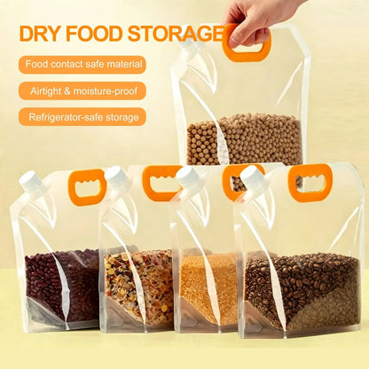 💕🌾WYVCK® Airtight Grain Storage Bags with Handle