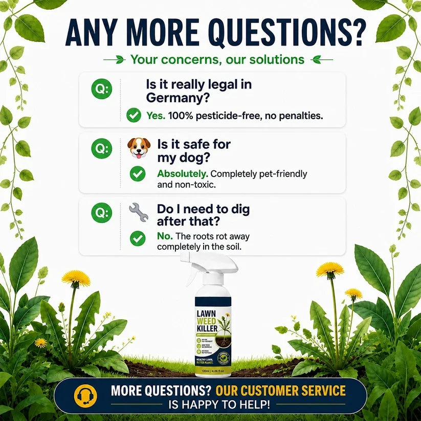🔥 50% OFF 🌿GFOUK® Weed Stop – Effective Against Weeds & New Growth | Gardens, Paths & Yards ⚡