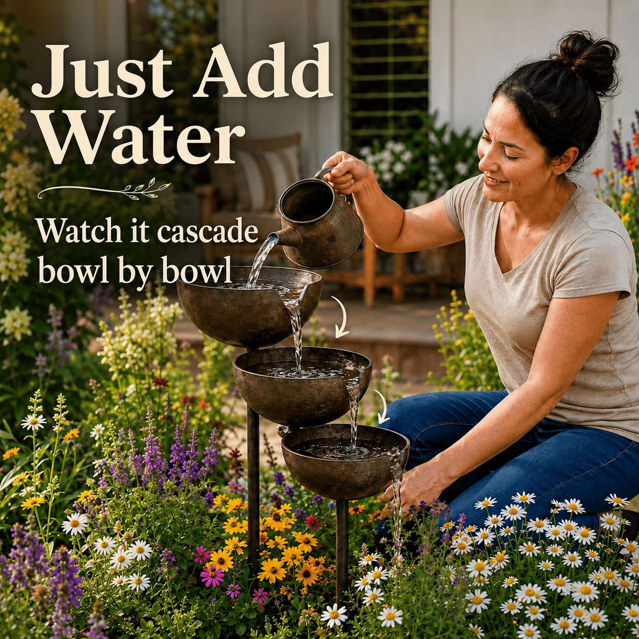 🔥Hot Sale 50% OFF🐦Gaigu® Bring Life Back To Your Garden –  Rain Catcher Bird Bath🌿