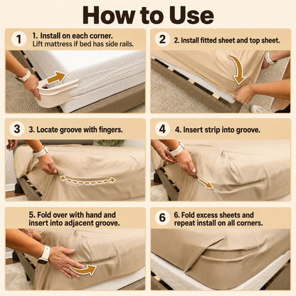 🔥LIMITED-TIME 50% OFF! Mvqw® Heavy Duty Bed Sheet Clips