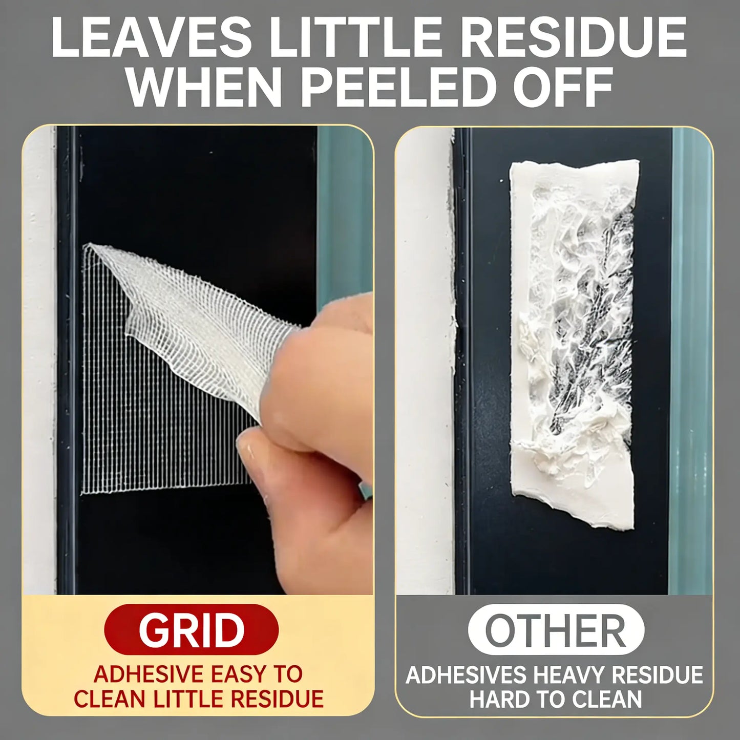 GFOUK® Heavy-Duty Double-Sided Tape - Strong Adhesive Fix For Quick No-Tool Home Solutions🔧