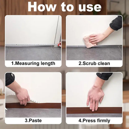 GFOUK® 16.4Ft Door Weather Stripping | Adhesive Draft Stopper Seal Strip for Doors, Windows & Shower Doors
