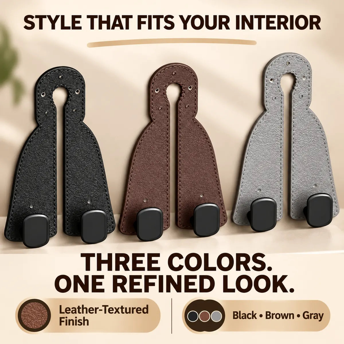 🎁 BUY 1, GET 1 FREE Gaigu® Car Headrest Hooks — Less Clutter, More Room