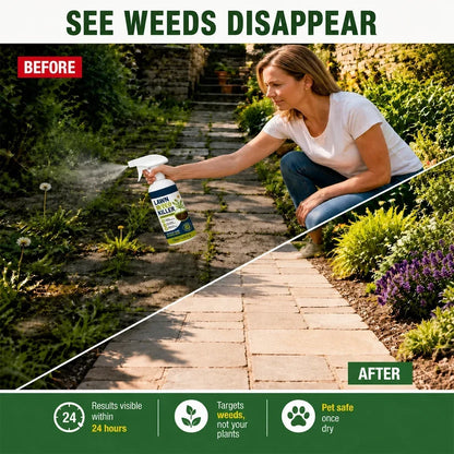 🔥 50% OFF 🌿GFOUK® Weed Stop – Effective Against Weeds & New Growth | Gardens, Paths & Yards ⚡