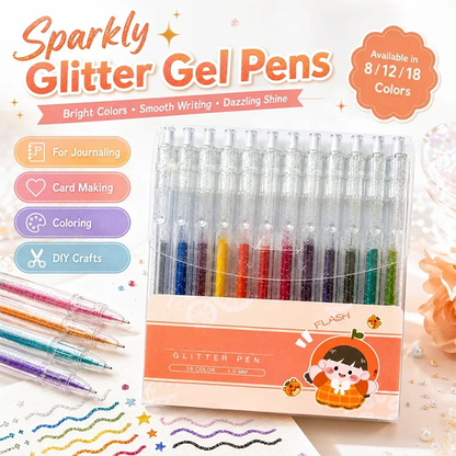 🔥LAST DAY SALE ✨50K+ SOLD!🎁GFOUK® Glitter Gel Pen Set