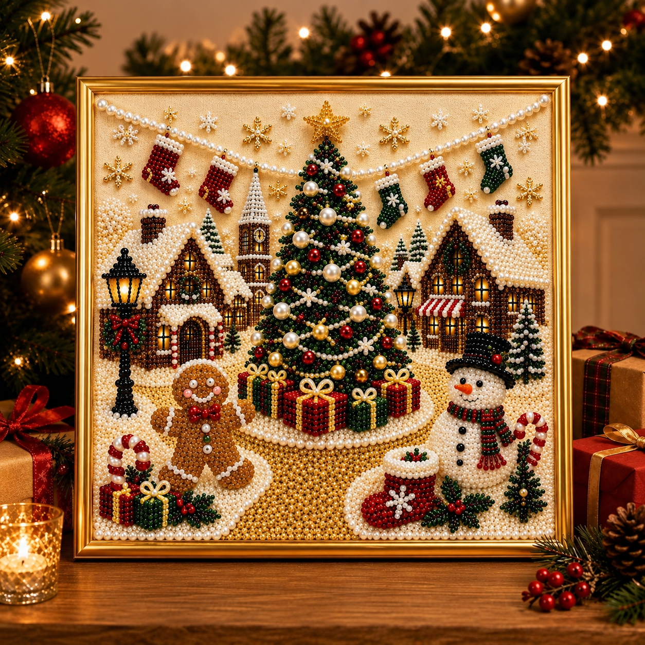 🎄 Christmas Village Tree