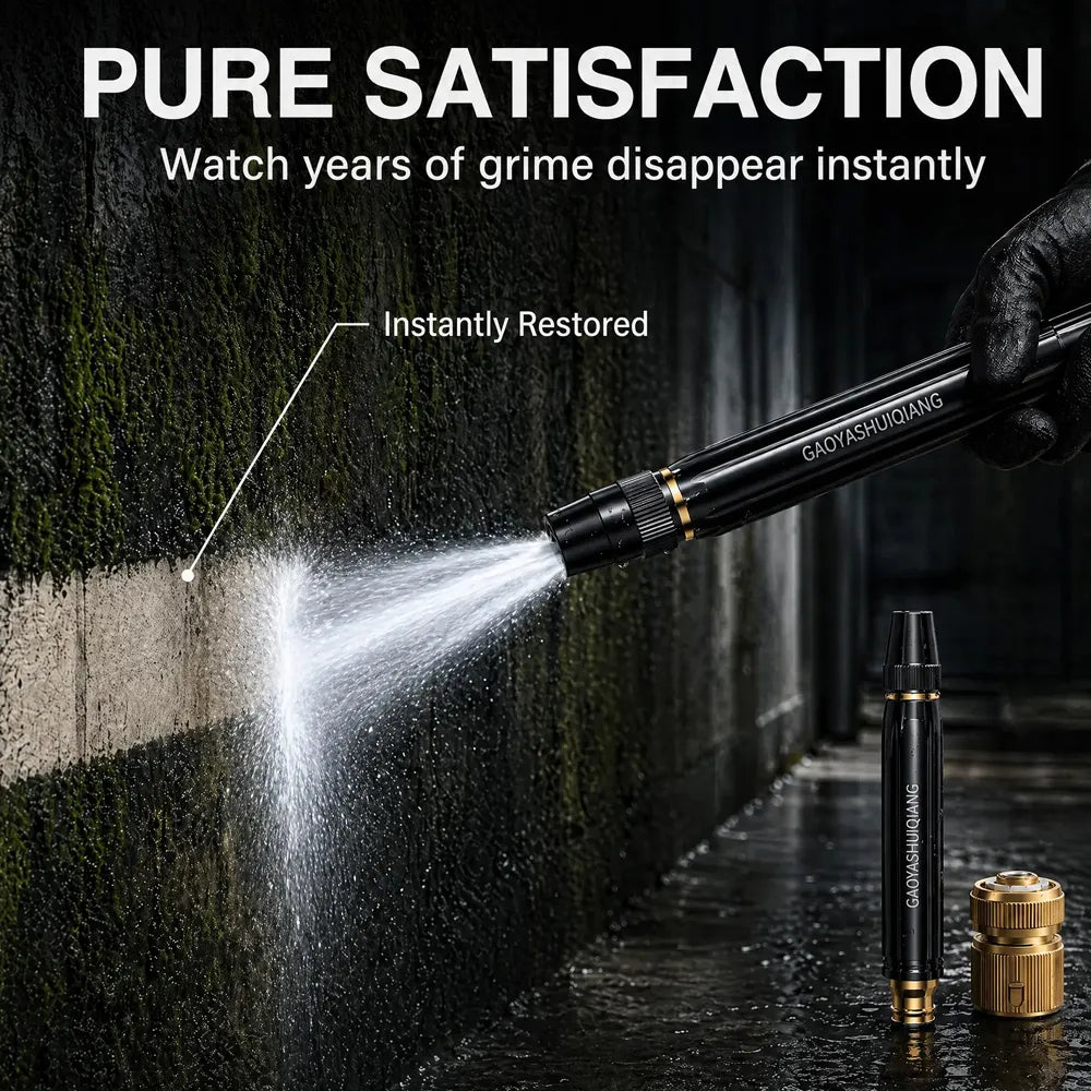 🚗LAST DAY 50% OFF EaseHub®✨Powerful High-Pressure Nozzle: Home & Car Sprayer