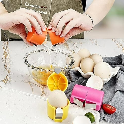 🔥Limited-time 😮‍💨 Buy 1 Get 1 Free ！！！🍳 GFOUK® Quick Egg Cracker Tool – Open Hundreds Of Eggs Faster & Cleaner 🔥