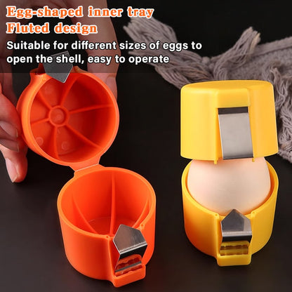 🔥Limited-time 😮‍💨 Buy 1 Get 1 Free ！！！🍳 GFOUK® Quick Egg Cracker Tool – Open Hundreds Of Eggs Faster & Cleaner 🔥