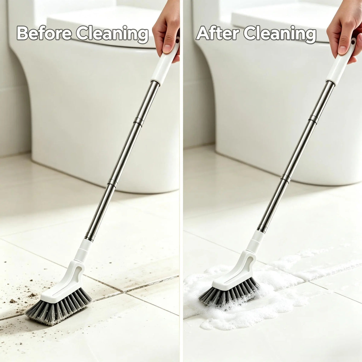⏰ Limited-Time 50%OFF BVJ® 🧼 Telescopic Crevice Cleaning Brush
