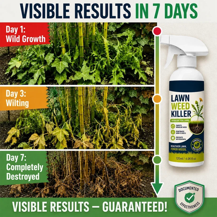 🔥 50% OFF 🌿GFOUK® Weed Stop – Effective Against Weeds & New Growth | Gardens, Paths & Yards ⚡