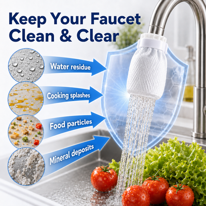 🔥Hot Sale!🔥GFOUK® Faucet Filter with Zip Tie