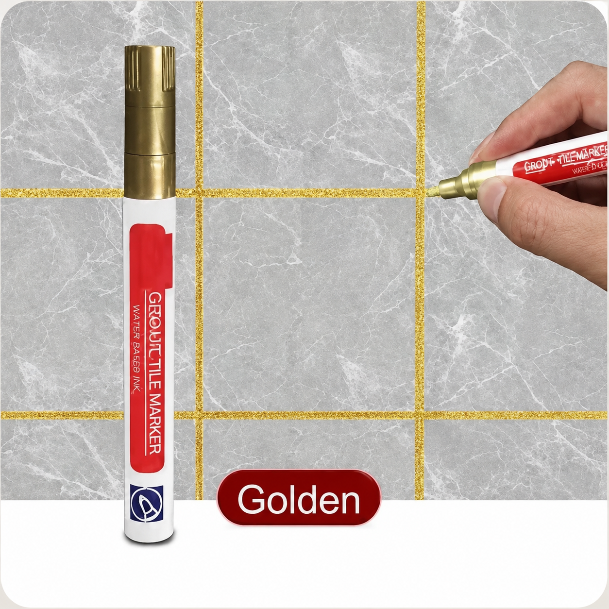 EaseHub® Anti-Mould & Waterproof Joint Pen for Ceramic Tiles
