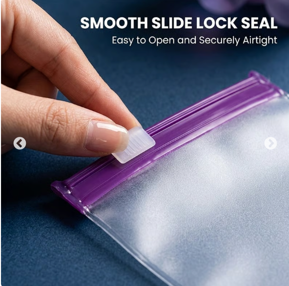 GFOUK® Self-Sealing Zipper Medicine Bags (7 Colors)