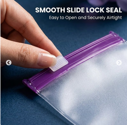 GFOUK® Self-Sealing Zipper Medicine Bags (7 Colors)