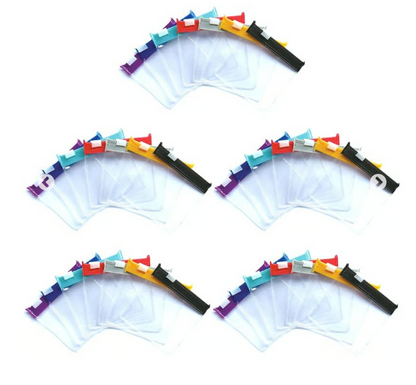 GFOUK® Self-Sealing Zipper Medicine Bags (7 Colors)