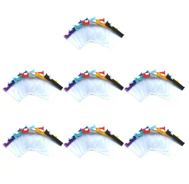 GFOUK® Self-Sealing Zipper Medicine Bags (7 Colors)