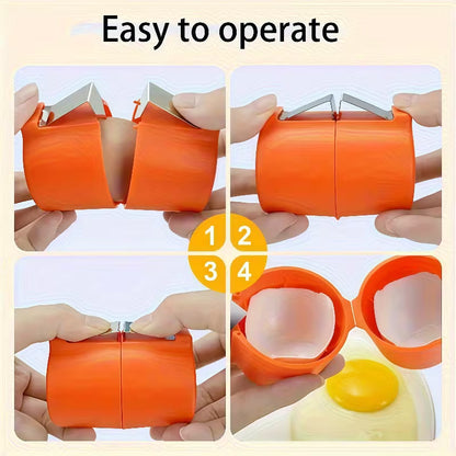 🔥Limited-time 😮‍💨 Buy 1 Get 1 Free ！！！🍳 GFOUK® Quick Egg Cracker Tool – Open Hundreds Of Eggs Faster & Cleaner 🔥