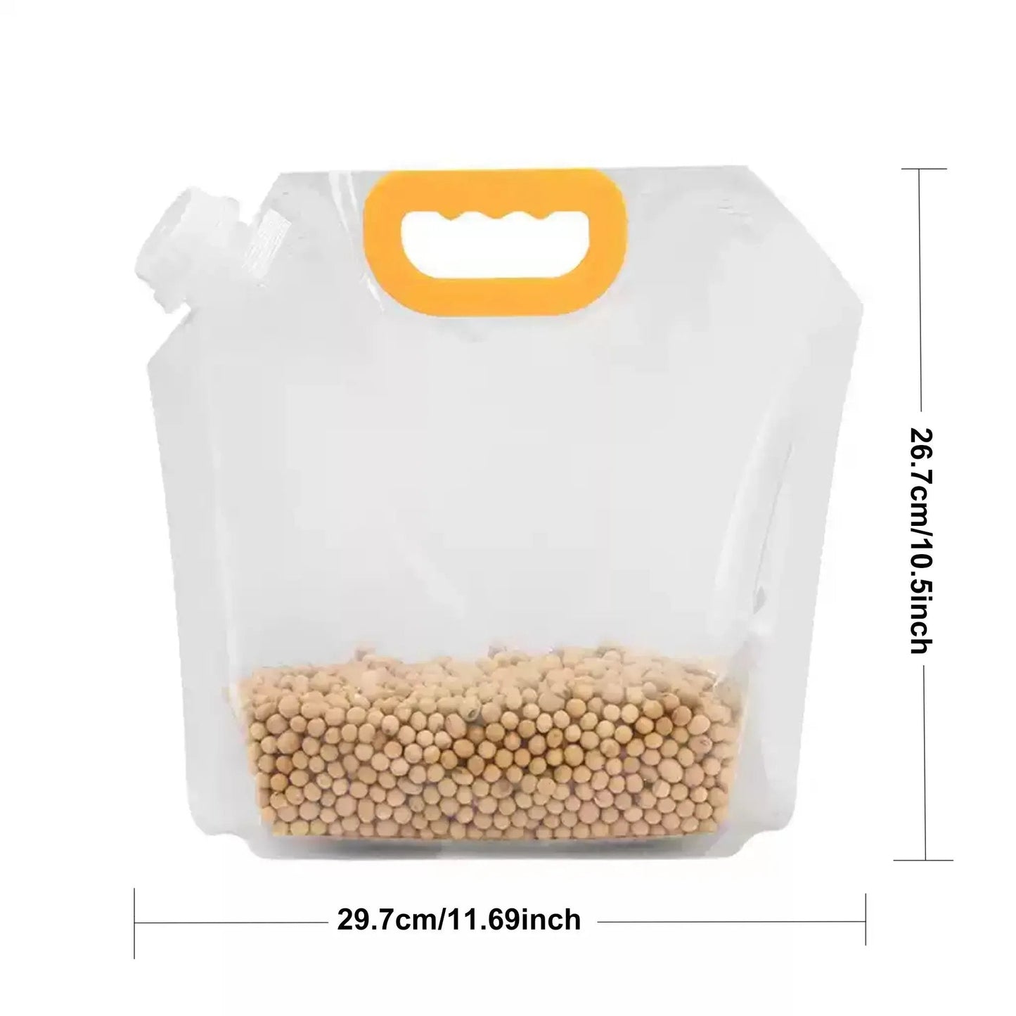 💕🌾WYVCK® Airtight Grain Storage Bags with Handle