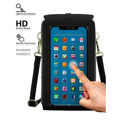💞LAST DAY 50% OFF ✨👜📱 Simple and Elegant Women's Touchscreen Crossbody Phone Wallet
