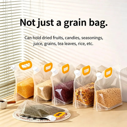 💕🌾WYVCK® Airtight Grain Storage Bags with Handle