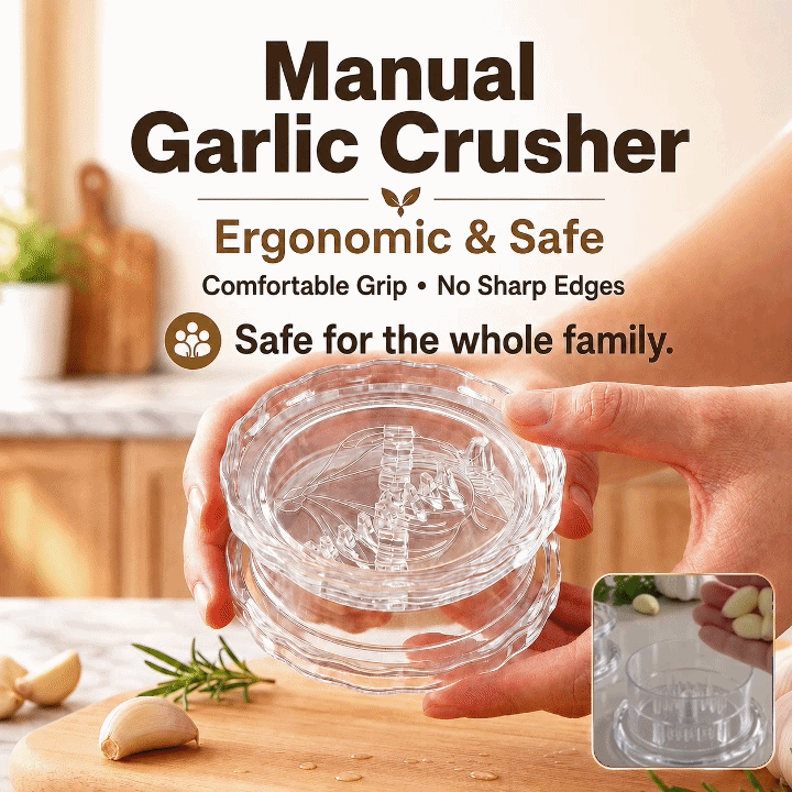 🔥Grab Your 50% OFF ⏳ BVJ®  Manual Garlic Twister & Masher-Kitchen Gadget
