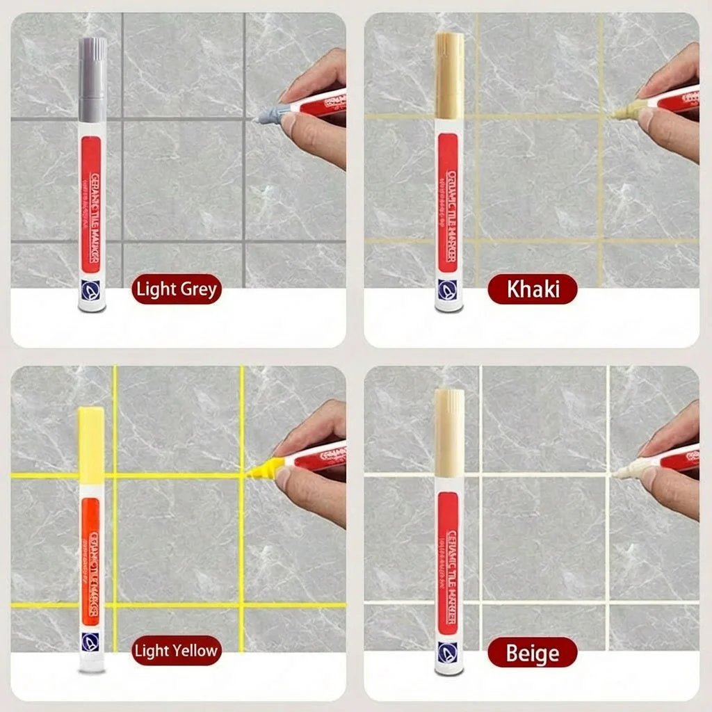 EaseHub® Anti-Mould & Waterproof Joint Pen for Ceramic Tiles