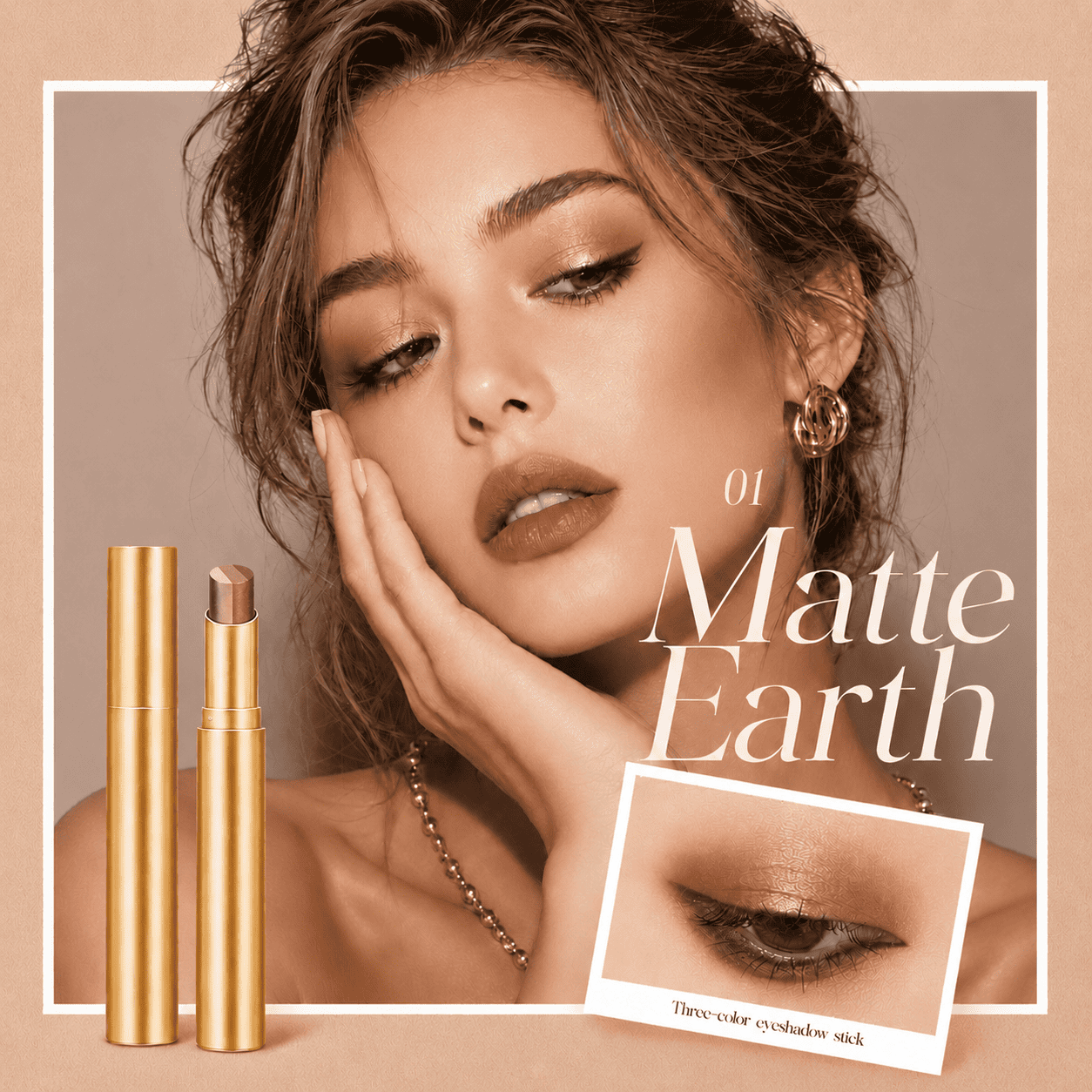 EdiJonah® 3 in 1 Easy Eyeshadow Stick suitable for Beginners