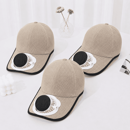 Billhol®🧢 Solar Cooling Fan Hat — Stay Cool Under the Sun