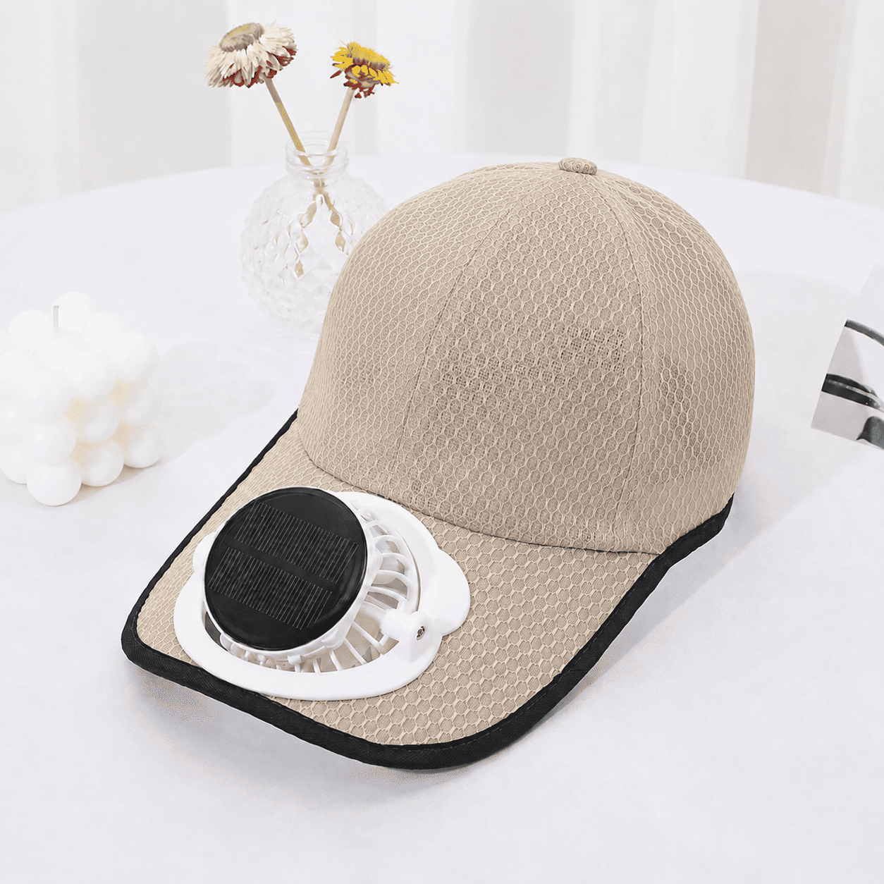 Billhol®🧢 Solar Cooling Fan Hat — Stay Cool Under the Sun