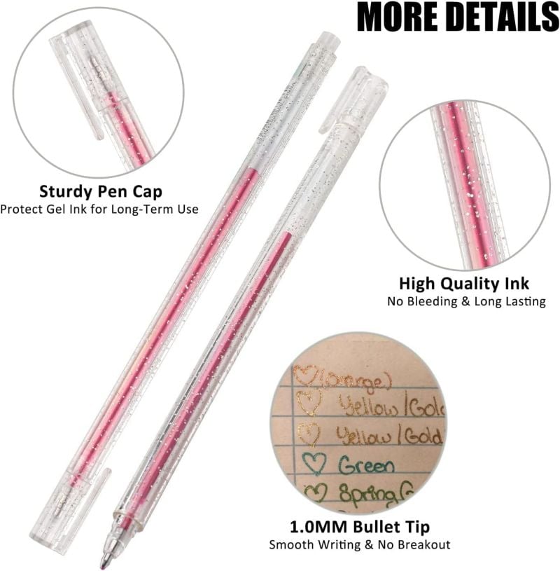 🔥LAST DAY SALE ✨50K+ SOLD!🎁GFOUK® Glitter Gel Pen Set