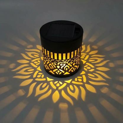 🌞 50% OFF NOW! 🌀BVJ® Solar Mandala Light – Stunning Pattern Projection, 2-in-1 Floor & Wall Design & IP65 Waterproof Auto On/Off 🌿