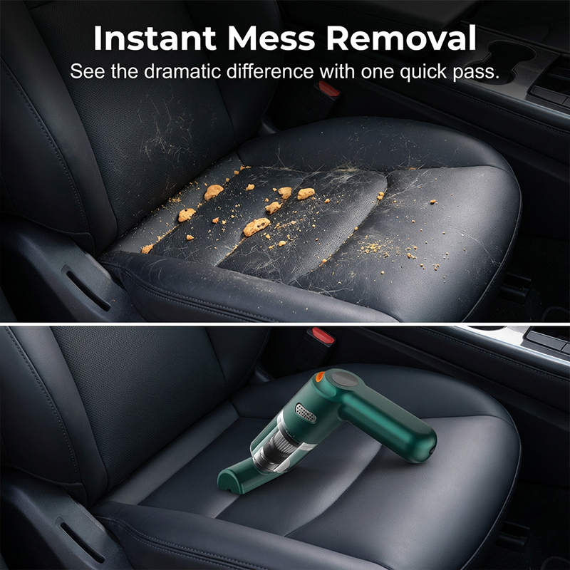 🧹 GFOUK® Cordless Car Vacuum – 10000Pa Suction, 4000mAh Long-Lasting Battery – Over 142K Sold! 🚗