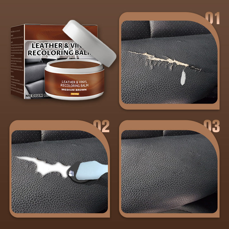 IEY® 🥳2026 HOT SALE🥳💞 50% OFF! Leather Repair Paste – Fills scratches & scuffs, restores texture.