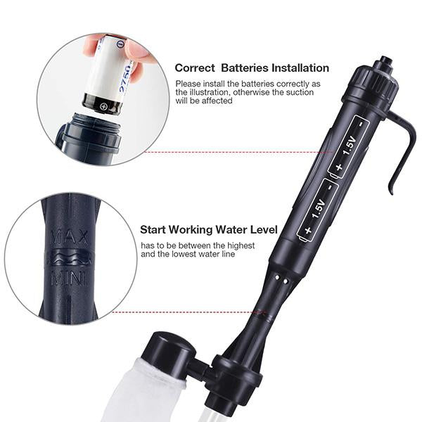 🎉55% off 🔥 GFOUK® Electric Aquarium Gravel Cleaner✨