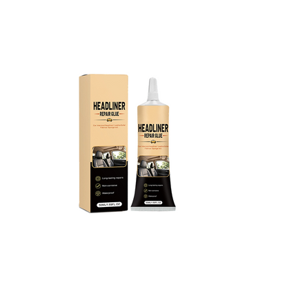 🎉49K+ Sold 🚗 GFOUK®  Waterproof Car Headliner Repair Glue, High Strength Adhesive for Sagging Car Ceiling & Interior