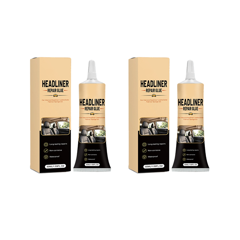 🎉49K+ Sold 🚗 GFOUK®  Waterproof Car Headliner Repair Glue, High Strength Adhesive for Sagging Car Ceiling & Interior