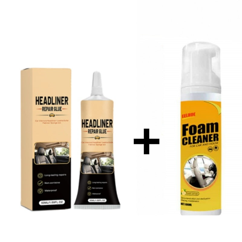 🎉49K+ Sold 🚗 GFOUK®  Waterproof Car Headliner Repair Glue, High Strength Adhesive for Sagging Car Ceiling & Interior