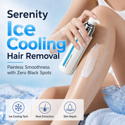 ✨GFOUK® Ice-Cooling Hair Removal Cream for Sensitive Skin
