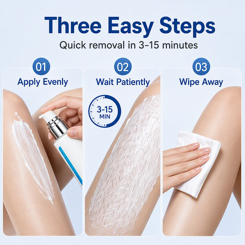 ✨GFOUK® Ice-Cooling Hair Removal Cream for Sensitive Skin